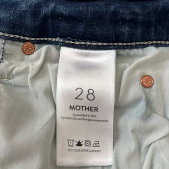 Mother “The Dazzler Hover Getalongs” Jeans -Size 28– Style 10146-104 – Blue Wash - Picture 10 of 16